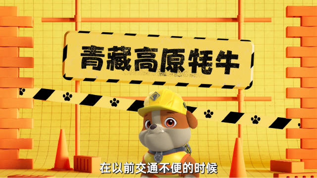 汪汪队小砾探秘青藏高原牦牛运输