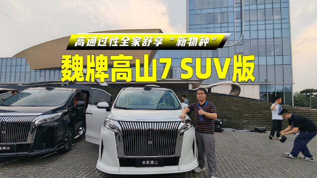魏牌高山7SUV版上市，家庭出行新选择