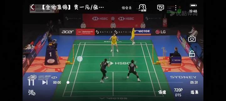 贾一凡张殊贤2:0力克库苏马梅丽莎，澳羽赛女双夺冠