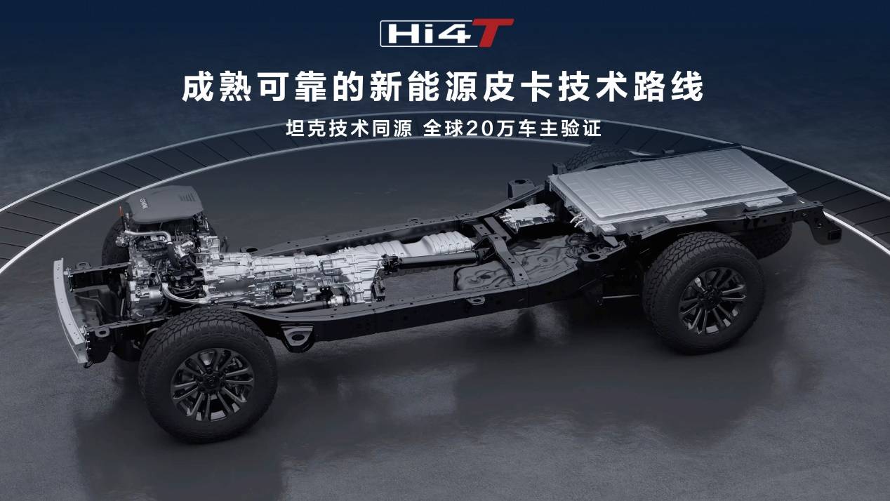14.98万起，真新能源皮卡长城炮Hi4-T上市