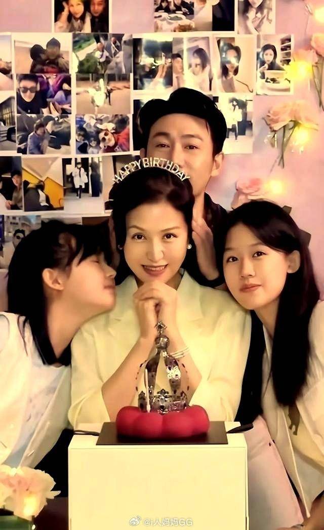 女儿镜头下的陆毅鲍蕾太甜了:吹风机响3秒，陆毅就会出现_小叶子_孩子_父母