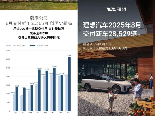 蔚来销量反超理想，沈斐救了李斌?