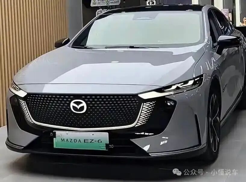 2026款马自达EZ-6曝光,258马力+1301km续航+AR-HUD,11.98万起能打同级?