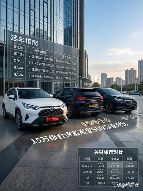 威兰达VS日系三强：合资SUV混战，谁才是真正的“六边形战士”？