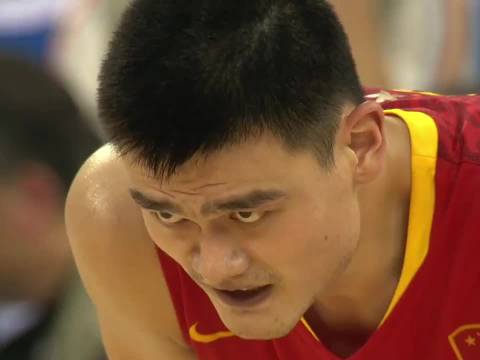 中国男篮北京奥运小组赛对阵美国队