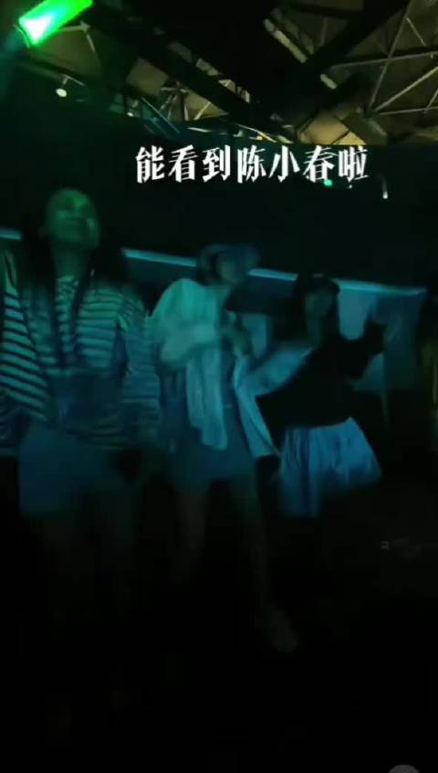 秦岚现身演唱会现场被偶遇