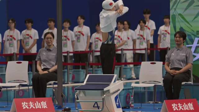 唐钱婷100蛙统治力！2026冠军赛女子100米蛙泳预赛 唐钱婷