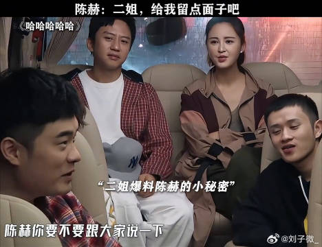 陈赫：二姐别说了！ 鹅滴神片 微博VC计划