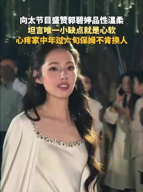 向太谈郭碧婷善良细心，赞其收养流浪动物