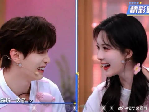 何与孟子义合作新剧，互动甜蜜引期待