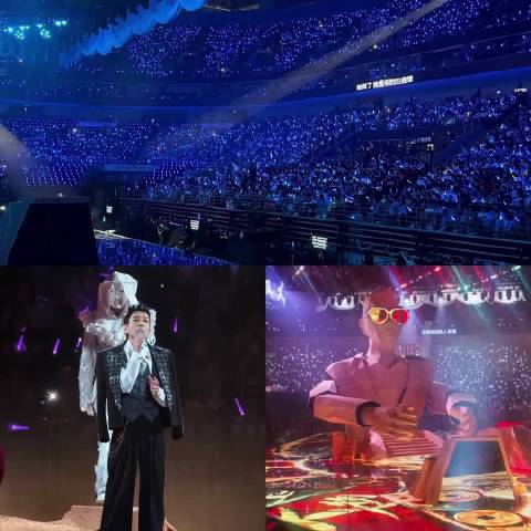 陈小春2.0演唱会裸眼3D舞美震撼，全程高能演唱诚意十足