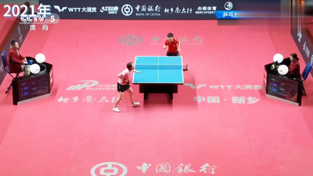 乒乓球这么经典又漂亮的反手抹和侧切技术 你乒好像逐渐失传