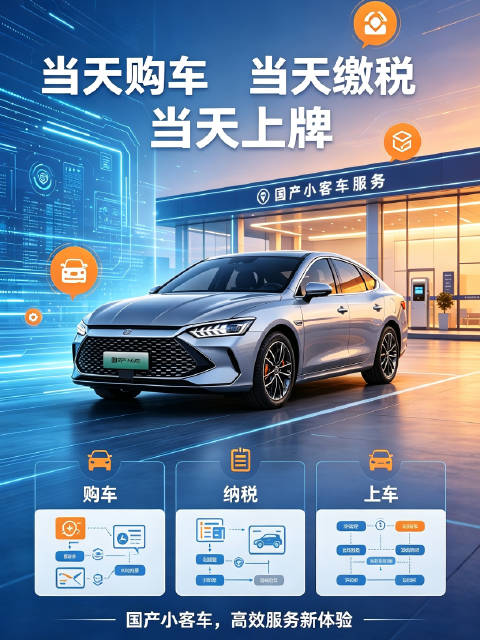 两部门：国产小客车将能“当天买车，当天上牌”