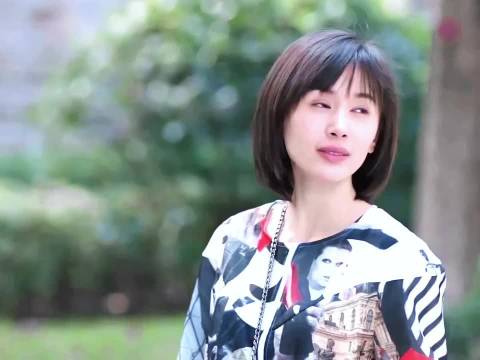 王子文剪短发梦回曲筱绡，十年后状态依旧