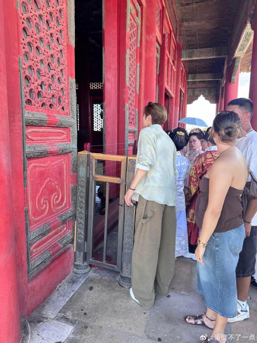 网友对许凯素颜游故宫是什么评价？