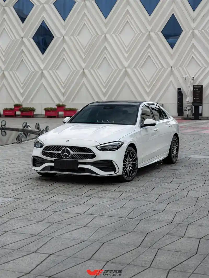 上海奔驰C级二手车 2023款,优惠特价16.8万