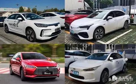 看了今年最热门的四款纯电轿车,谁知冬季续航和配置差别还挺大