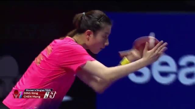 陈梦击败丁宁夺韩国公开赛女单冠军