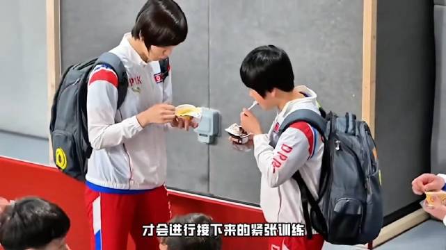 神秘之师训练先吃零食！日乒镜头对准了金琴英，张本美和出师不利 ｜朝鲜队