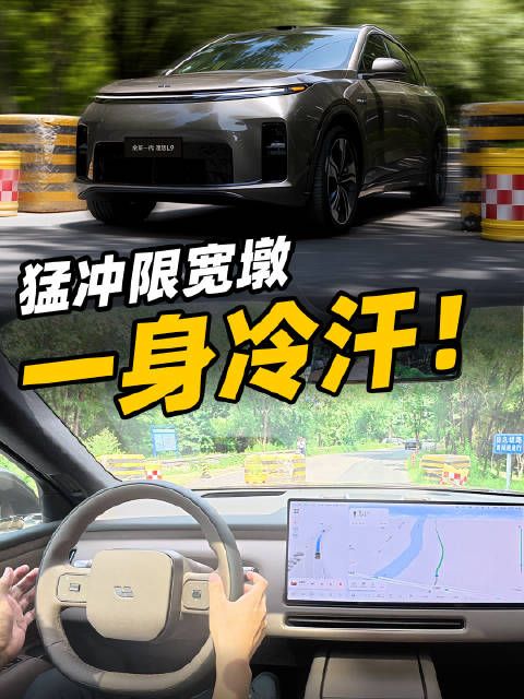 理想L9 Livis智驾实测，4激光雷达2560TOPS算力表现