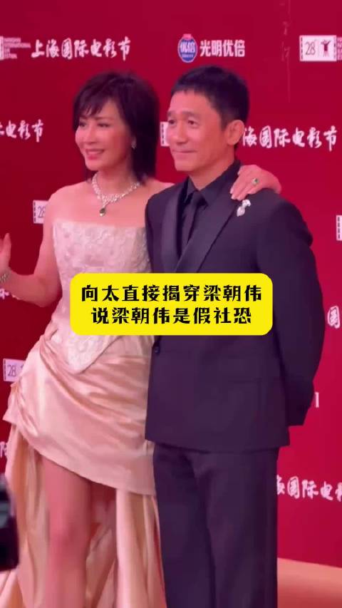 向太直接揭穿梁朝伟，说梁朝伟是假社恐