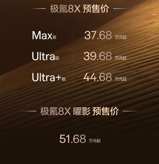搭载三电机1400匹马力的极氪8X曜影版，其日常使用电耗和馈电油耗表现如何？