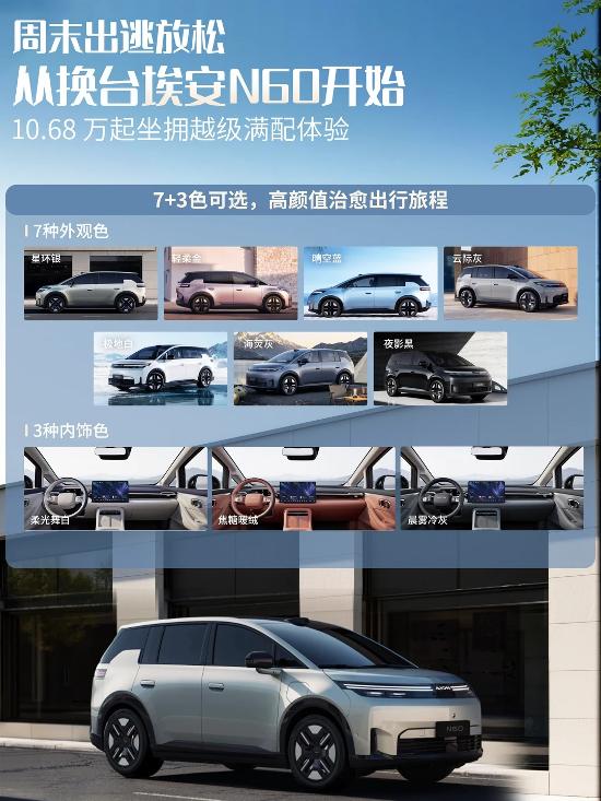 【埃安 N60 一站式选购攻略_汽车新闻】-易车_广汽埃安衡水北环体验中心