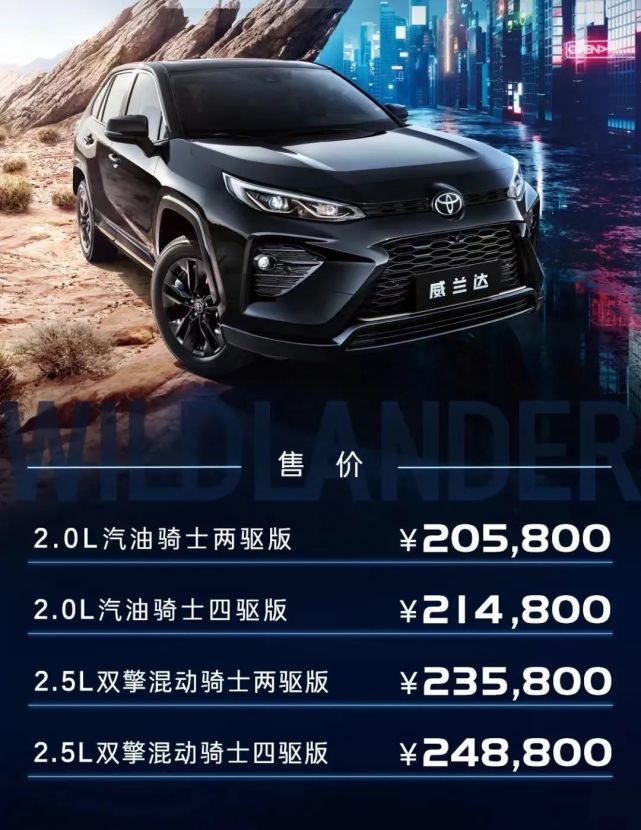 威兰达新增上市多款车型，配置调整，售价上调_新闻