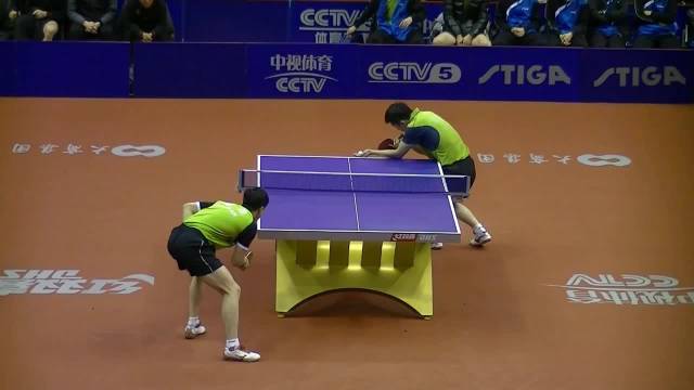 樊振东VS马龙2017-18乒超第三轮