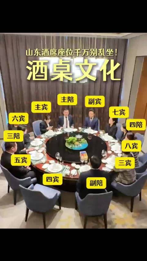 一博主分享山东酒桌文化：到了山东，千万别乱坐！