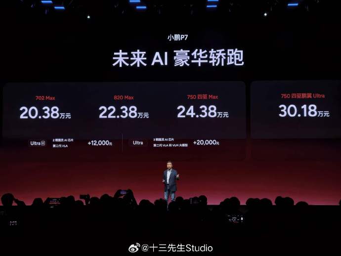 小鹏P7现在买有多少终端优惠？