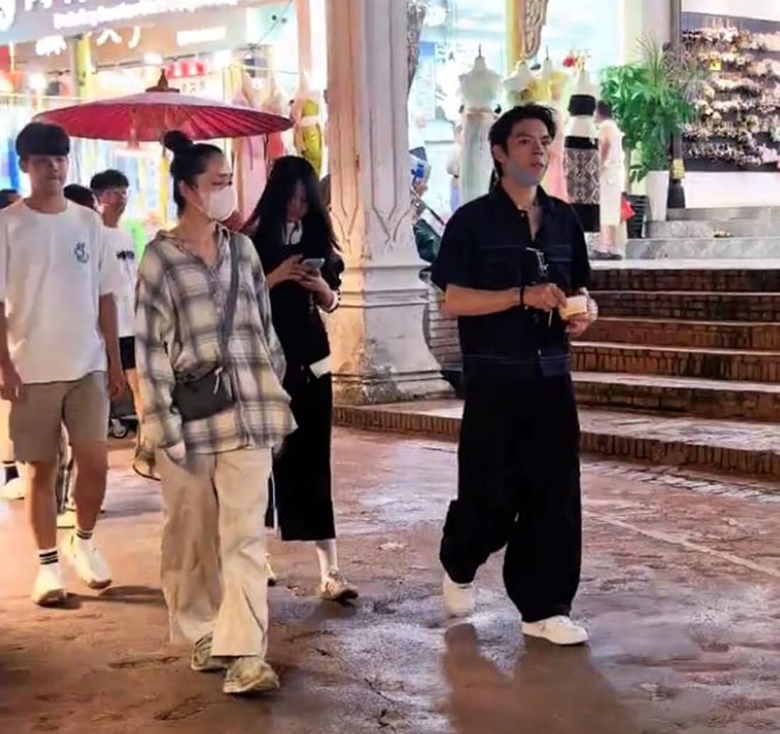郭碧婷带娘家十几口人云南度假,向佐也在本人很帅,身高看着不像有183