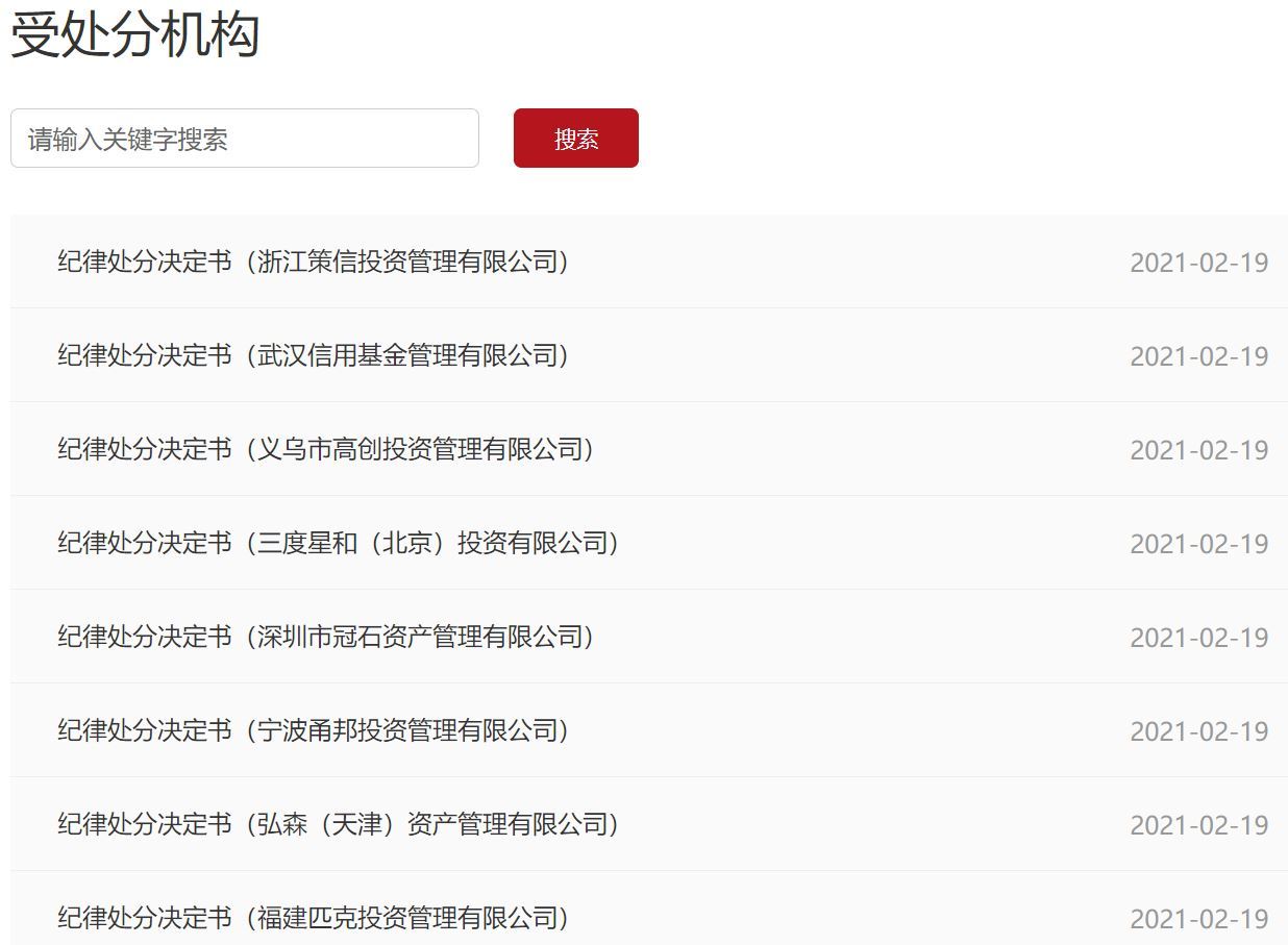 承诺收益、对倒交易、擅自变更合同、违规募集!8家私募机构集体领罚单