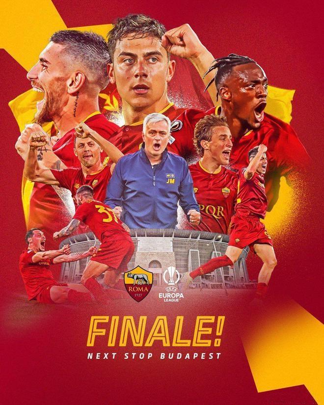 射门23-1!罗马队连滚带爬晋级欧联决赛 我不想输的比赛你赢不了