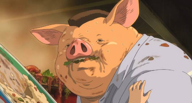 《千与千寻》父母因贪婪变猪片段引深思