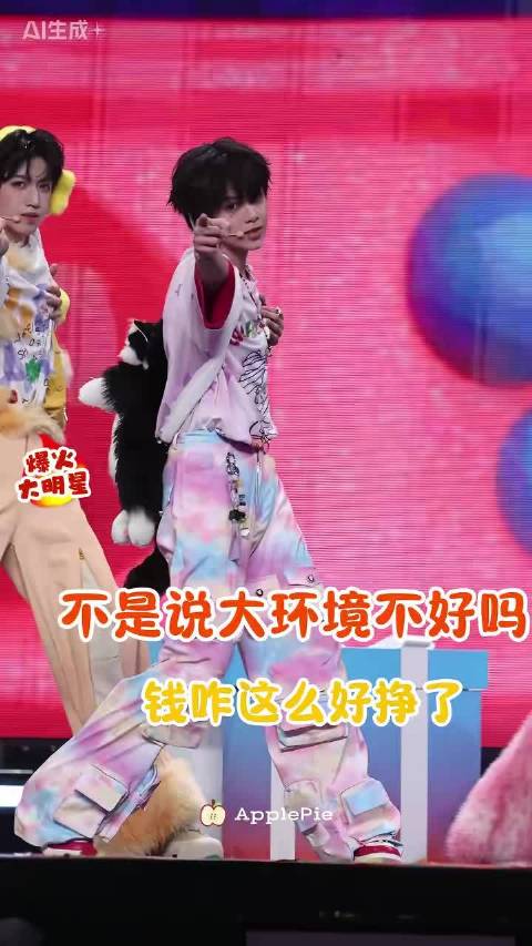 不是说大环境不好吗，钱咋这么好挣了 x 追星 离谱 搞笑 定制