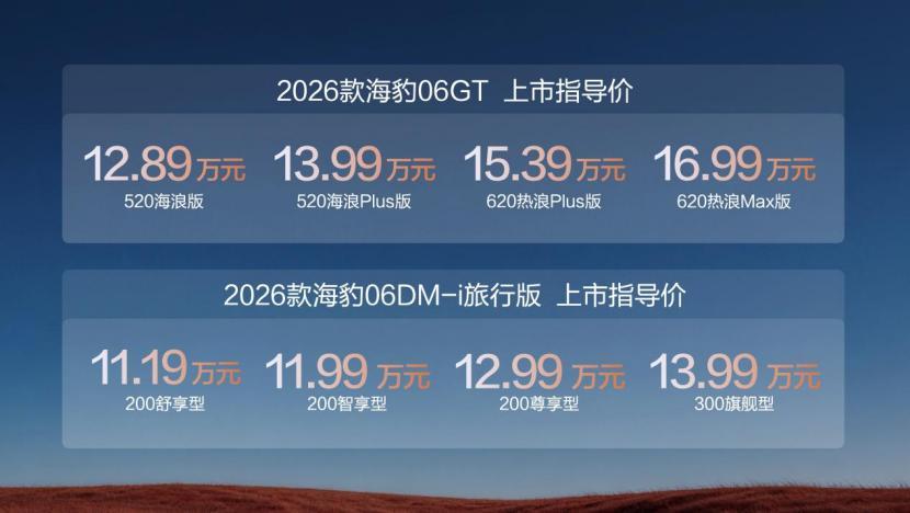 12.89万元起！比亚迪闪充门槛再下探