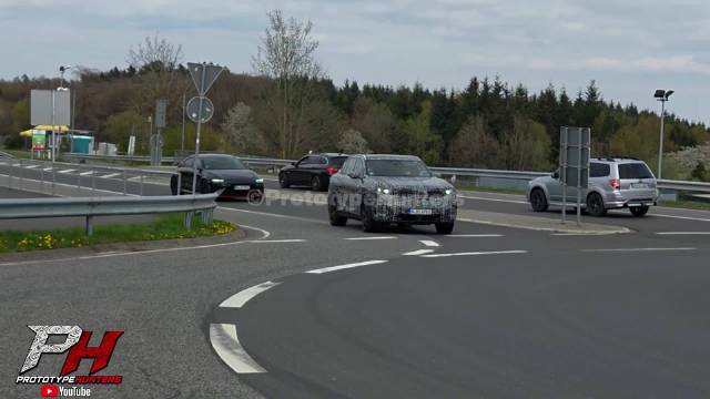 全新BMW X5 发布前北环积极试车