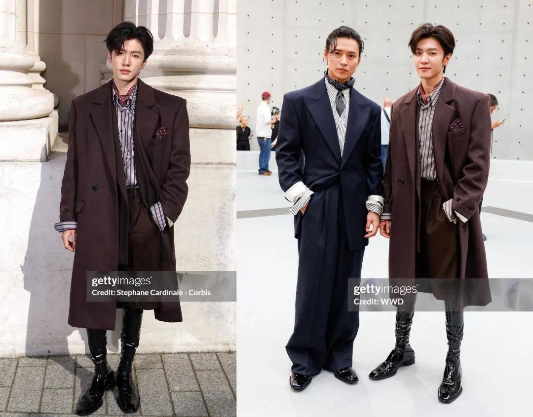 巴黎男装周明星生图：苏有朋脸部发福，李斯丹妮发型一言难尽
