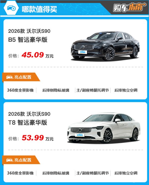 沃尔沃S90配置_后排-易车