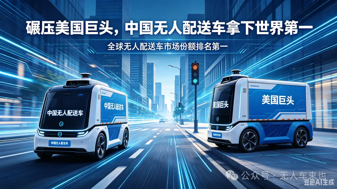 自动驾驶Robotaxi、无人配送车双双全球第一!中国无人驾驶悄悄反超了? - OFweek智能汽车网