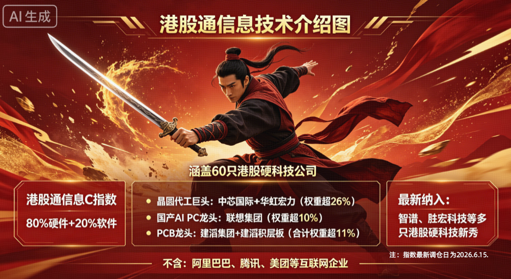 兆易创新、华虹宏力再度携手新高！规模最大港股通信息技术ETF华宝(159131)放量大涨3.76%强势连阳