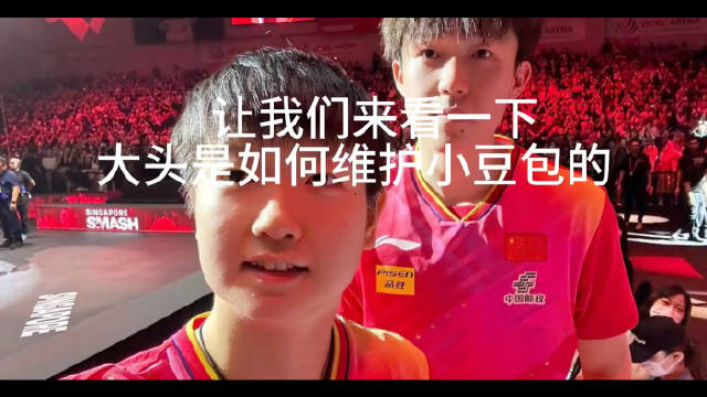 头头维护小豆包 孙颖莎/王楚钦