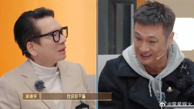 吴镇宇说儿子费曼，跟向佐已经成好朋友，两人私下经常聊天！