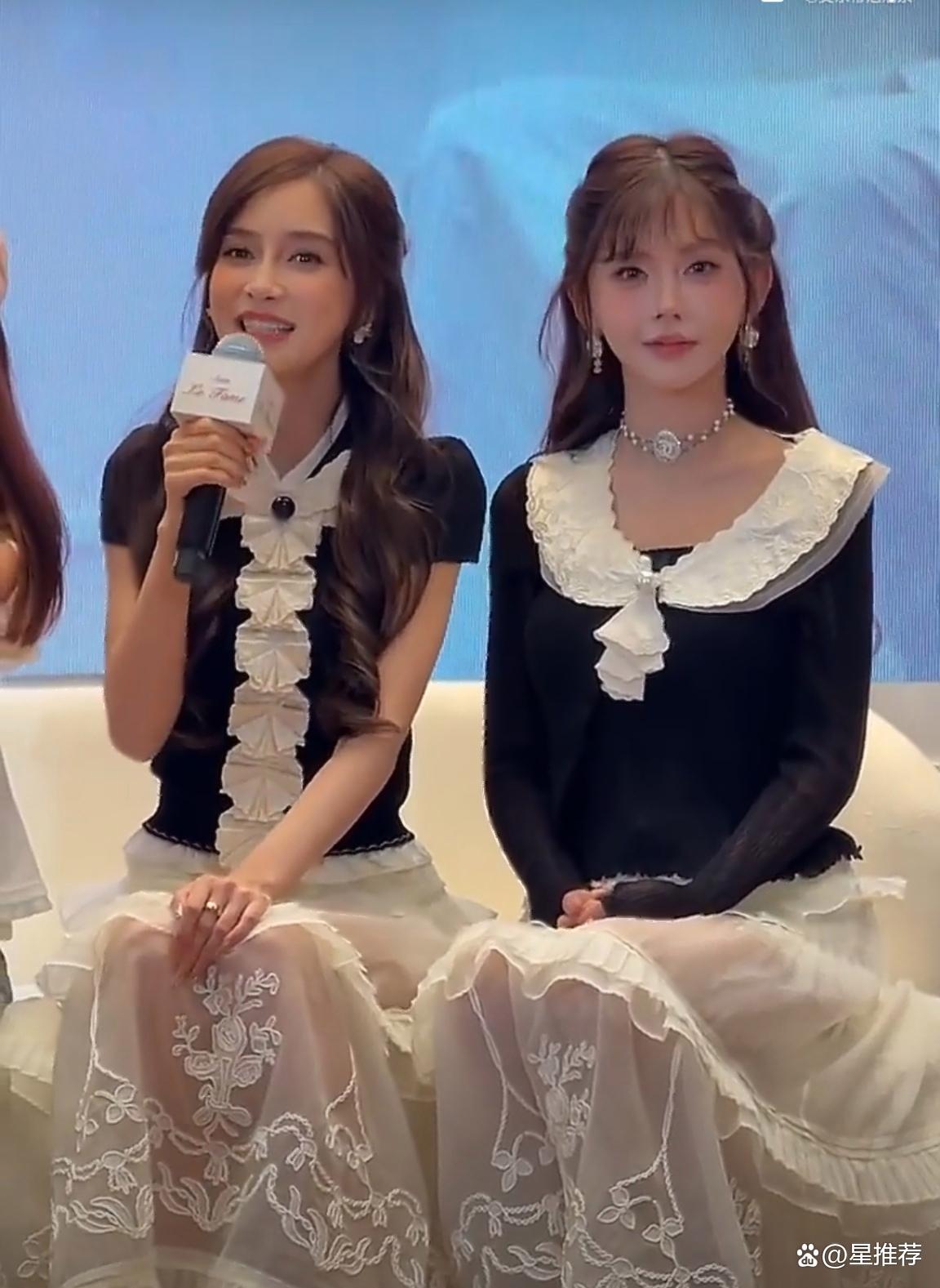 资源下滑厉害,Angelababy杨颖与网红韩安冉同框引热议
