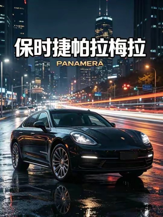黑武士帕拉梅拉，深夜街头自带压迫感