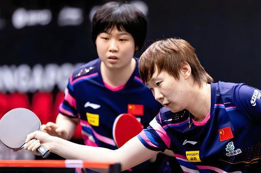 国乒女双提前锁定决赛席位!王曼昱/蒯曼3-1险胜,王艺迪/陈熠3-2苦战过关