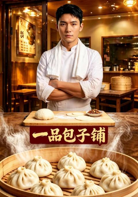 短剧·一品包子铺-第8集-一年前，夏阳和表哥张强合伙开早餐店，收益一人一半。年底，早餐店分账300万，结果表哥却说夏阳只