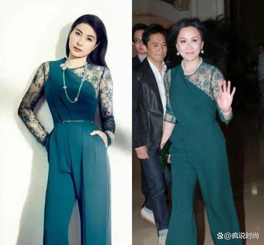 当刘嘉玲撞衫郭晶晶,才明白“明星脸”与“贵妇脸”的差别有多大