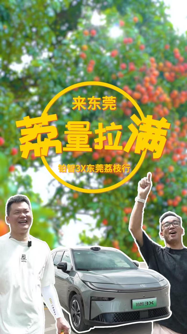 “荔”量拉满 甜蜜相遇 铂智3X让每一次出发都充满热爱